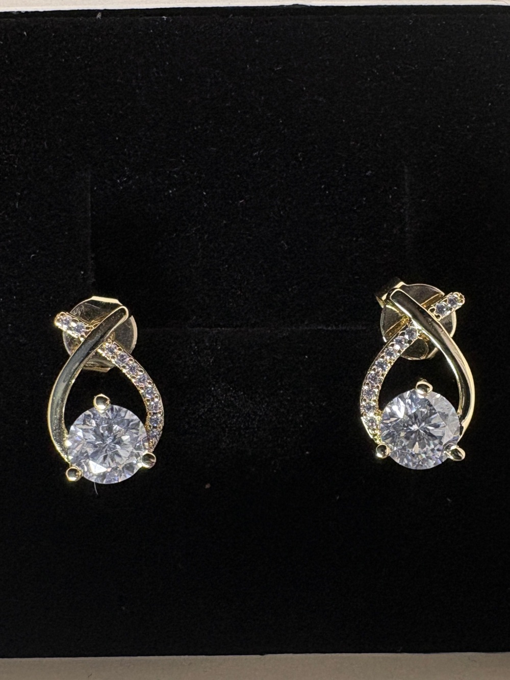 0.5 ct Moissanite Stud Earrings